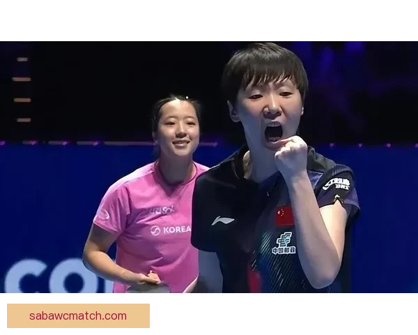 王曼昱四比二战胜申裕斌赛后采访点赞对手感谢马导展望与莎莎决赛精彩对决